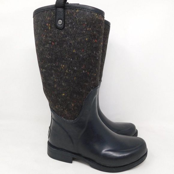 UGG Stefana Rain Boots Size 6 Waterproof - Picture 1 of 7
